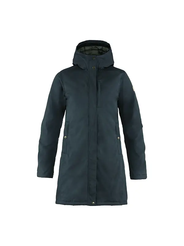 Fjällräven Women's Kiruna Padded Parka - Dark Navy Image 1