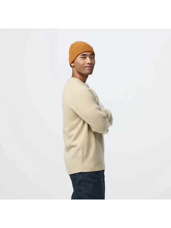 Fjällräven Men's Fjällräven Logo Knit Sweater - Dark Navy Image 5
