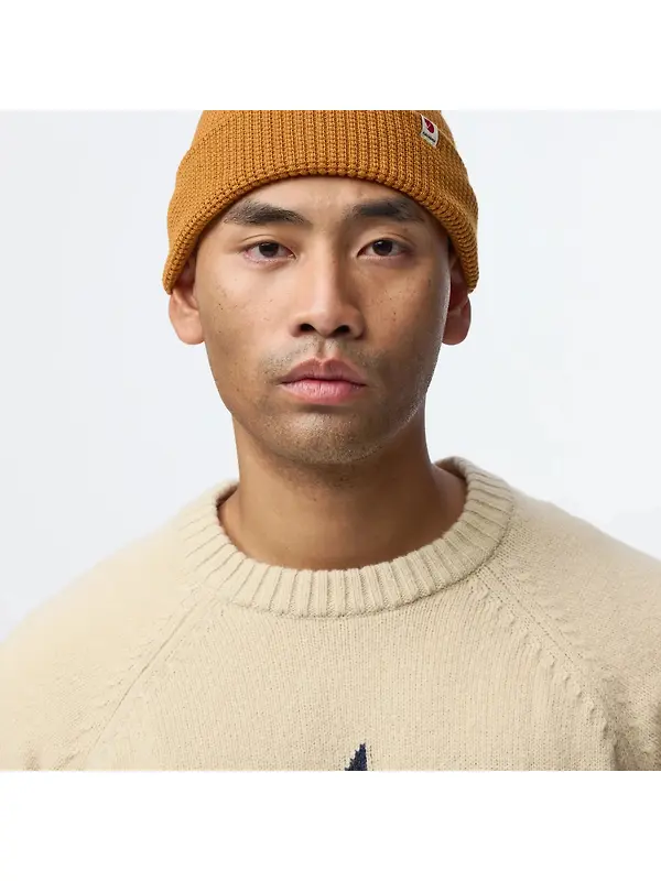 Fjällräven Men's Fjällräven Logo Knit Sweater - Dark Navy Image 7