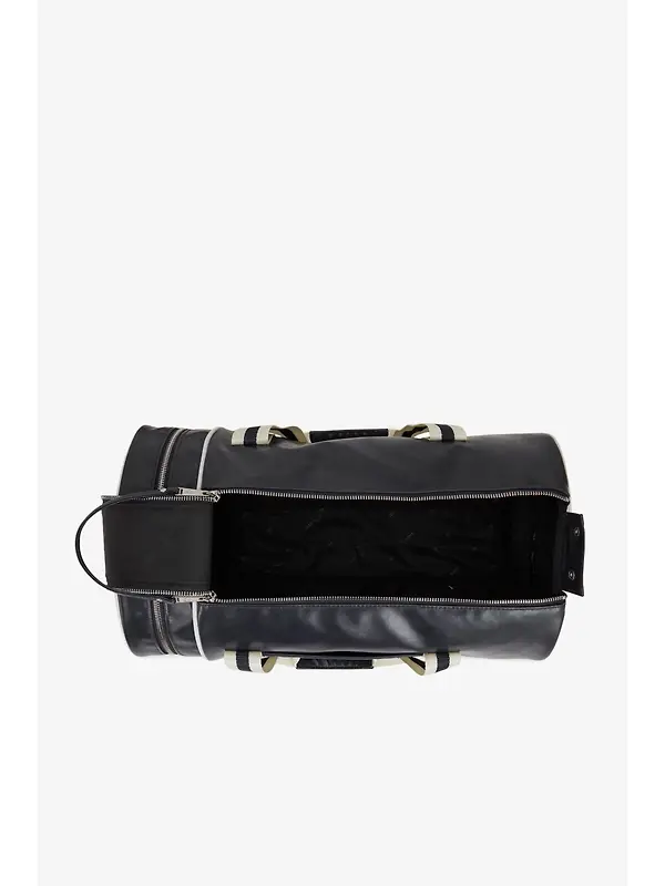 Fred Perry Classic Barrel Bag - Navy Ecru Image 7