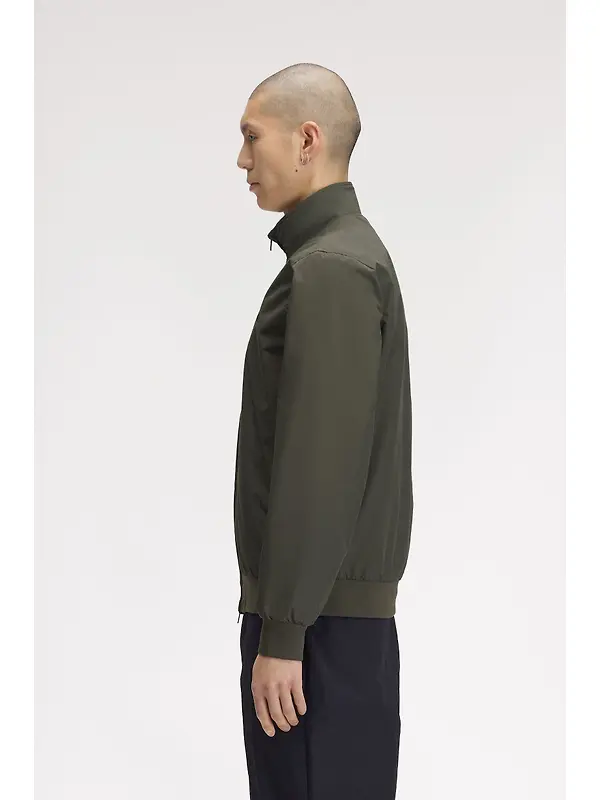 Fred Perry Men's Brentham Jacket - Field Green Image 3