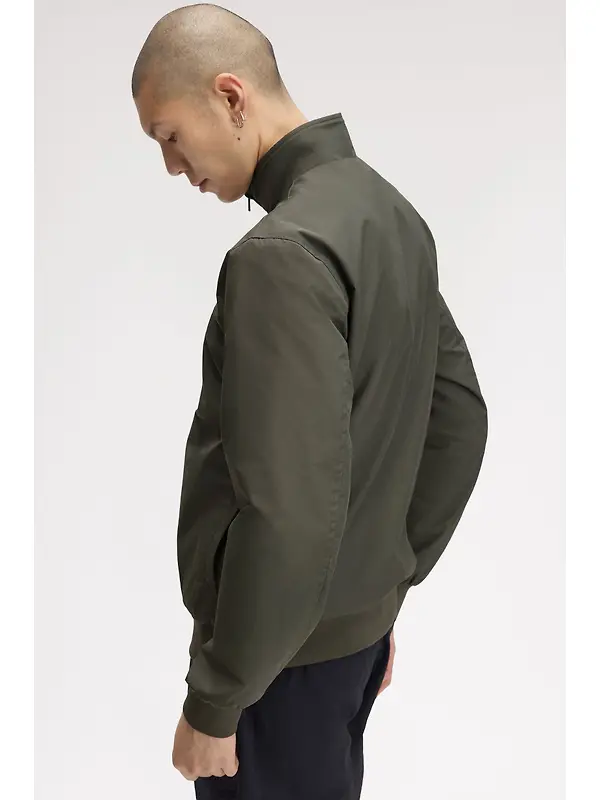 Fred Perry Men's Brentham Jacket - Field Green Image 8