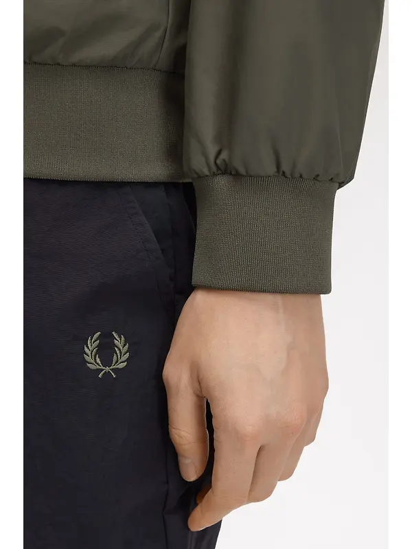 Fred Perry Men's Brentham Jacket - Field Green Image 10