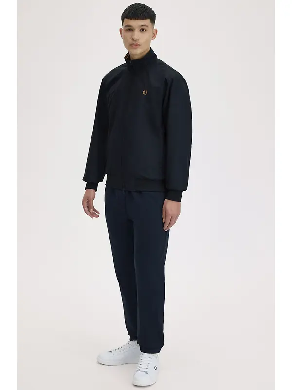 Fred Perry Men's Brentham Jacket - Navy Image 8