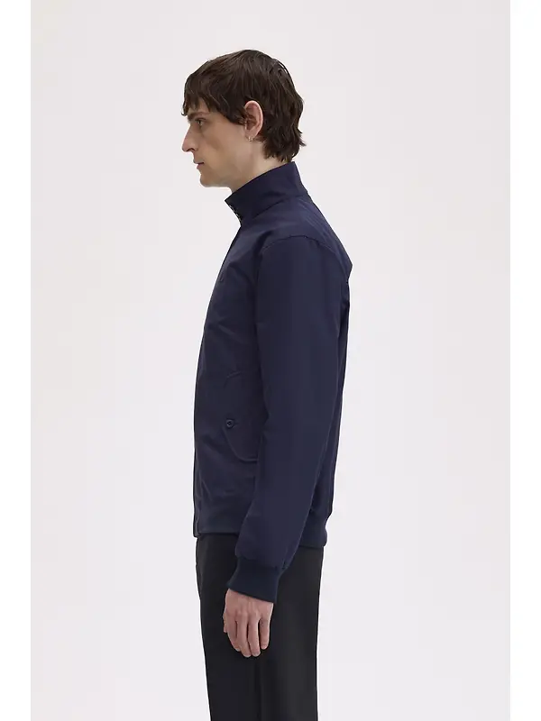 Fred Perry Men's Made in England Harrington Jacket - Navy Image 3