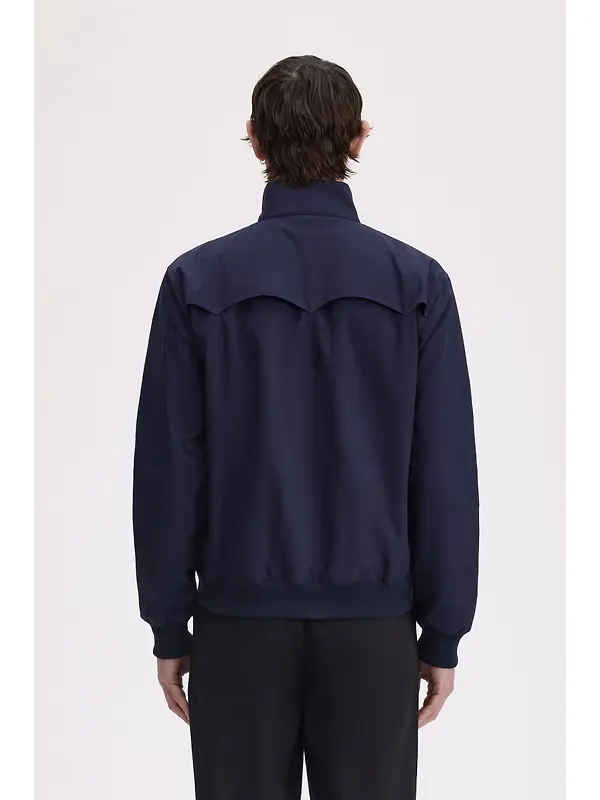 Fred Perry Men's Made in England Harrington Jacket - Navy Image 4