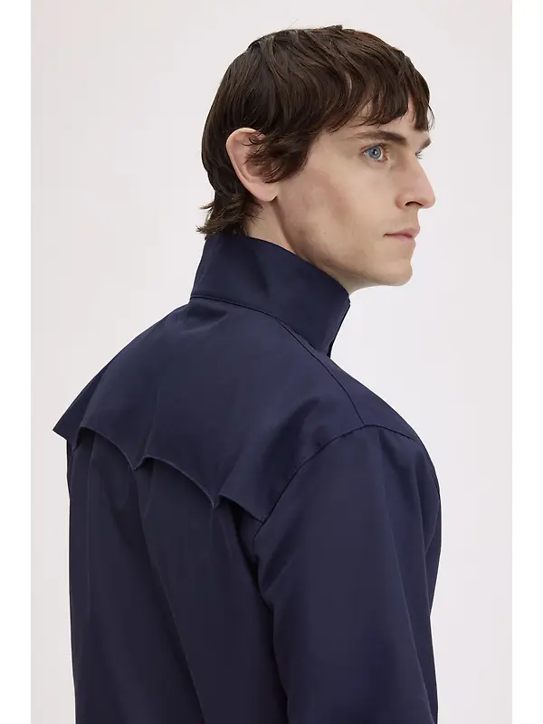 Fred Perry Men's Made in England Harrington Jacket - Navy Image 7