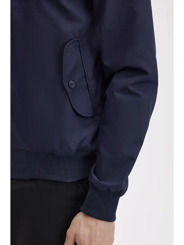 Fred Perry Men's Made in England Harrington Jacket - Navy Image 8