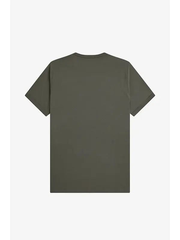 Fred Perry Men's Ringer T-Shirt - Field Green Image 6