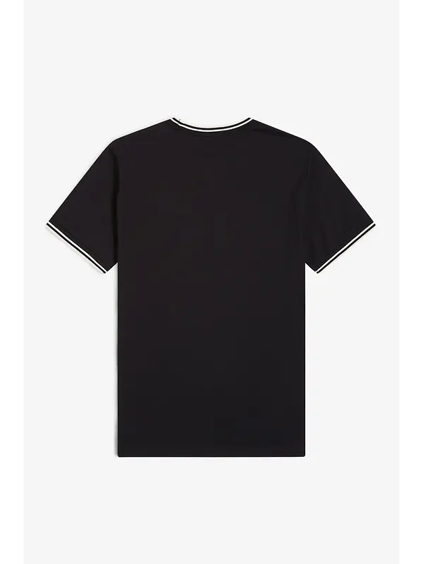 Fred Perry Men's Twin Tipped T-Shirt - Black Image 6