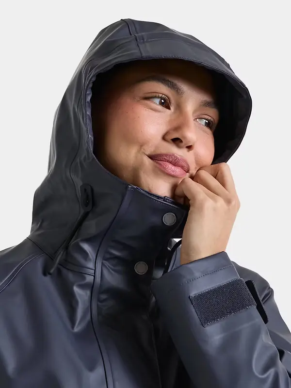 Didriksons Women's Melinda Waterproof Parka - Dark Night Blue Image 10