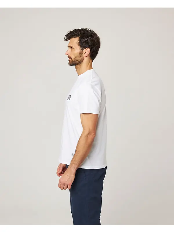 Peregrine Men's Made In England GB Graphic T-Shirt - White Image 5