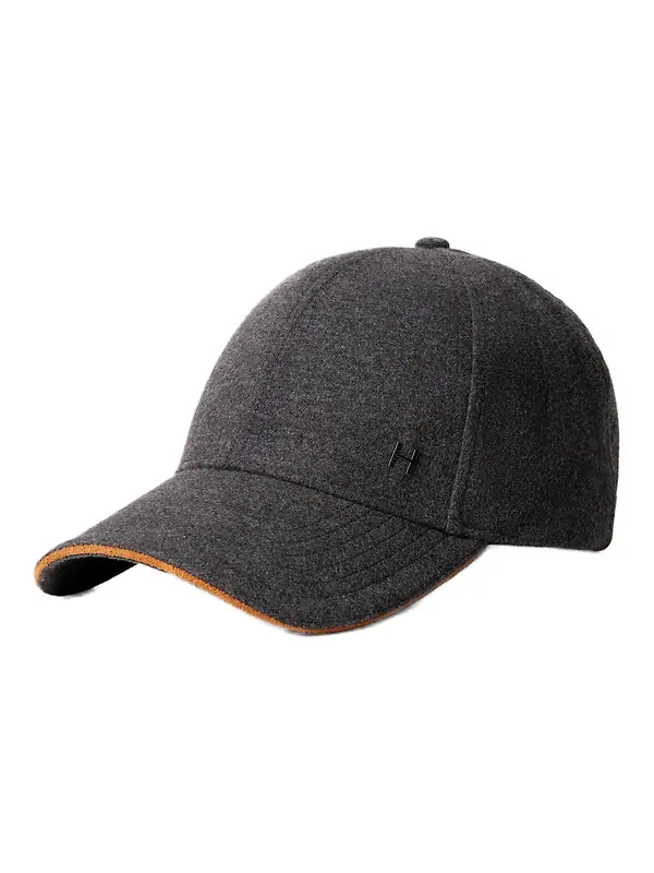 Hackett Men's Flannel Cap - Granite Grey Image 1