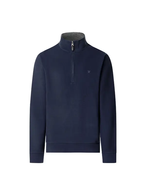 Hackett Men's Travel Cotton Quarter Zip Sweat - Old Navy Image 1
