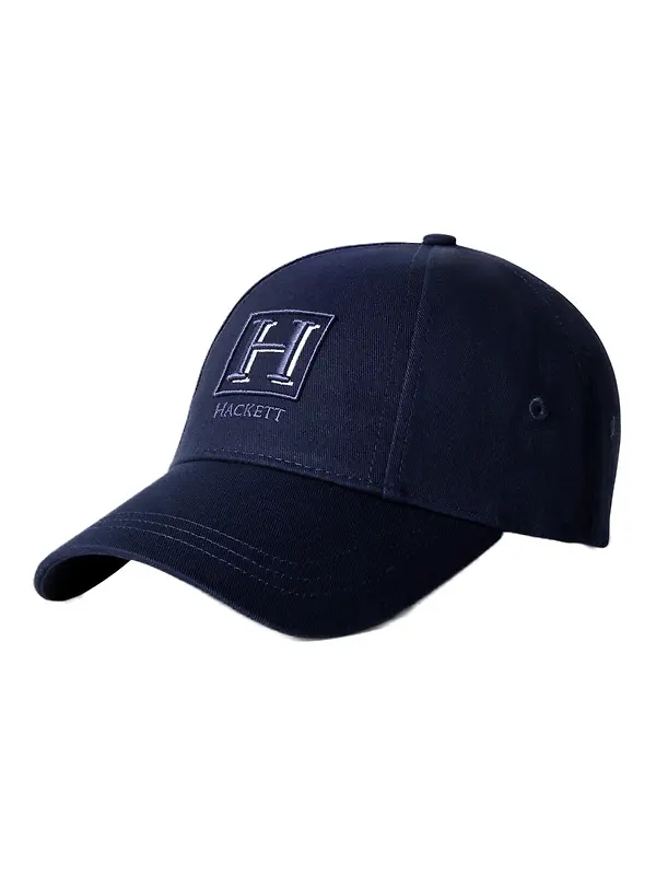 Hackett Men's Branded H Cap - Navy Image 1