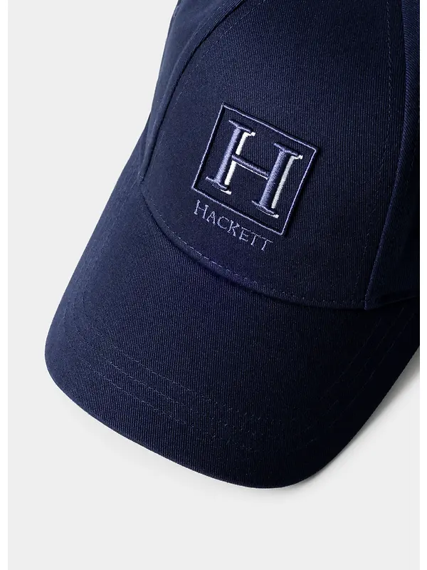 Hackett Men's Branded H Cap - Navy Image 4