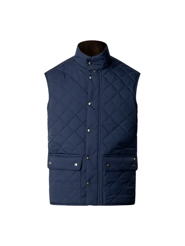 Hackett Men's Kinloch Diamond Quilted Gilet - Old Navy Image 1