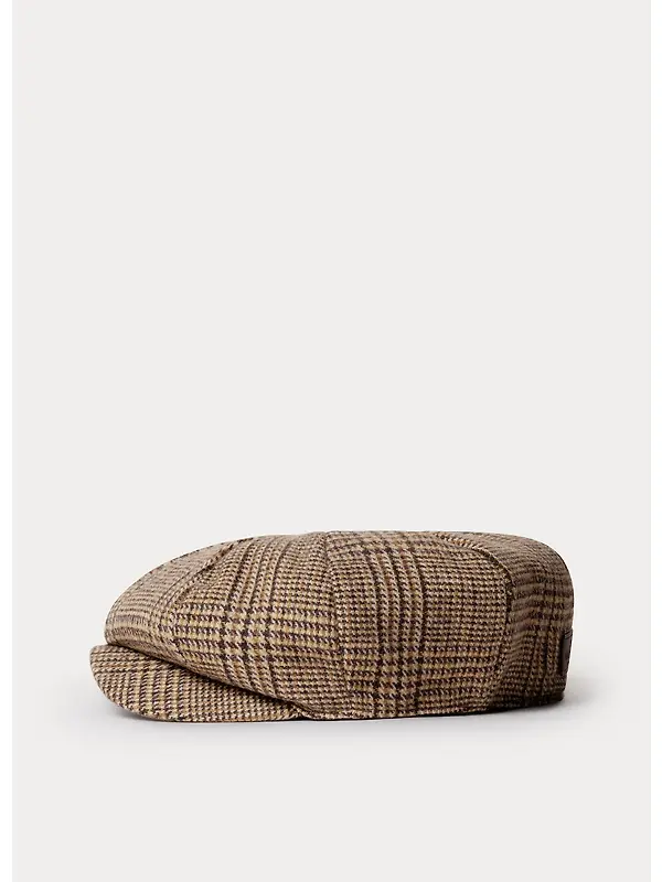 Hackett Men's Pow Bakerboy Cap - Bronze Beige Image 3