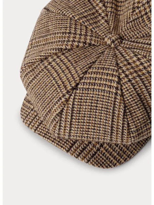 Hackett Men's Pow Bakerboy Cap - Bronze Beige Image 4