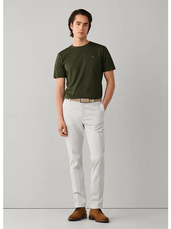 Hackett Men's Classic Fit Logo T-Shirt - Hunter Green Image 3