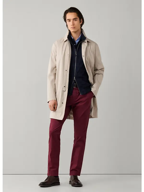 Hackett Men's Sloane Mac - Natural Beige Image 5