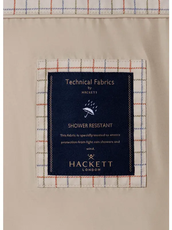 Hackett Men's Sloane Mac - Natural Beige Image 11
