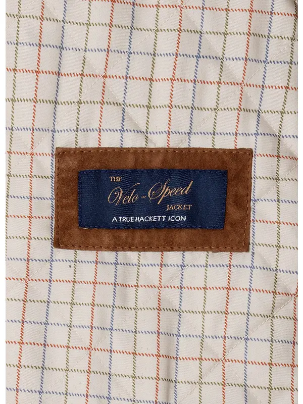 Hackett Men's Suede Four Pocket Jacket - Nut Brown Image 11