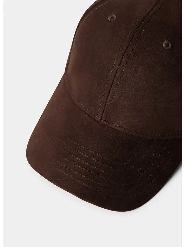 Hackett Men's Suede Cap - Brown Image 4