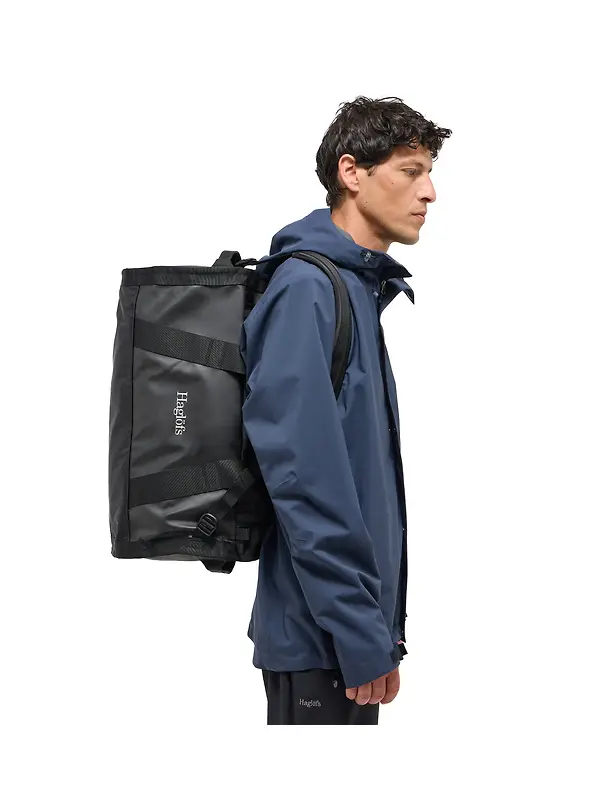 Haglöfs Lava 50 Duffle Bag - True Black Image 3