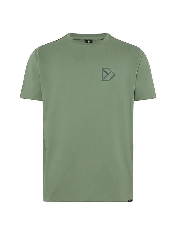 Didriksons Men's Harald Landscape T-Shirt - Light Moss Image 1