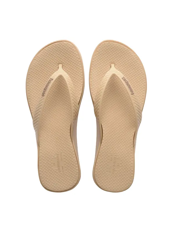 Havaianas Women's High Platform II Flip Flops - Golden Image 1