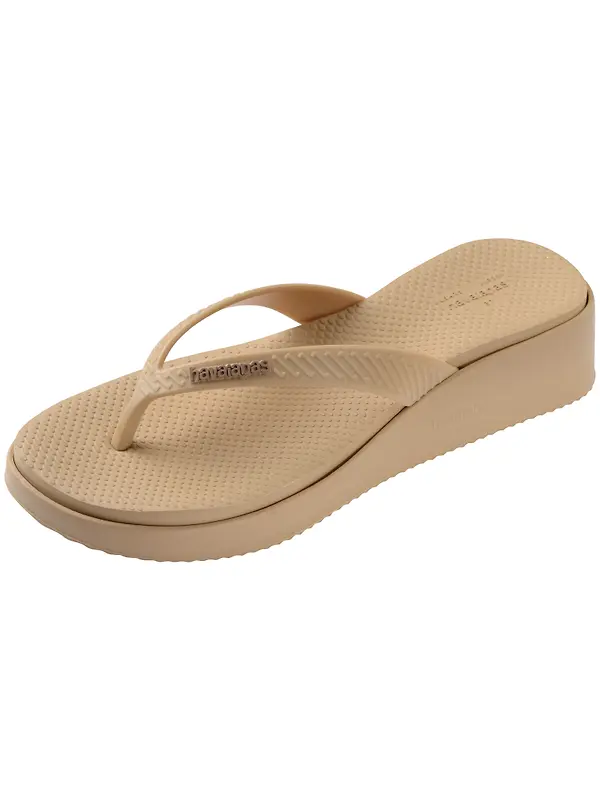 Havaianas Women's High Platform II Flip Flops - Golden Image 6
