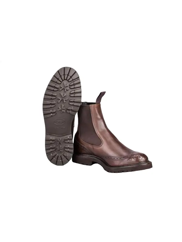 Tricker’s Henry Country Boot – Olivvia Classic Espresso Burnished Image 5