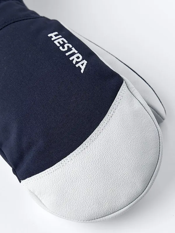 Hestra Army Leather Heli Ski Mittens - Navy Image 6