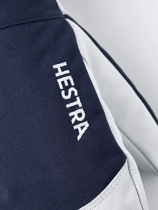 Hestra Army Leather Heli Ski Mittens - Navy Image 7