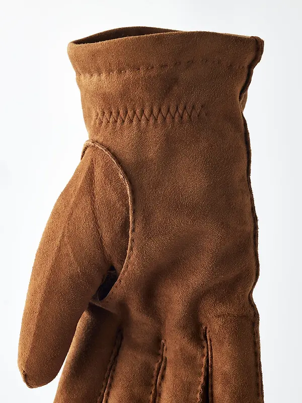 Hestra Men's Arthur Suede Gloves - Whiskey Image 5