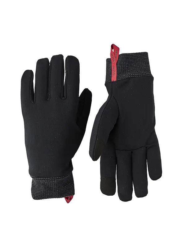 Hestra Touch Point Active 5 Finger Gloves - Navy Image 1