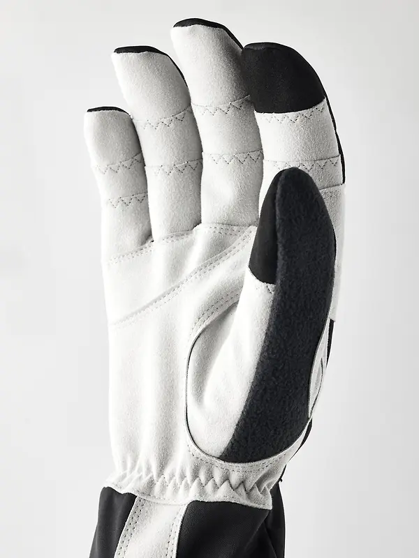 Hestra Windbreaker Ergo Grip Touring 5 Finger Gloves - Black Image 2