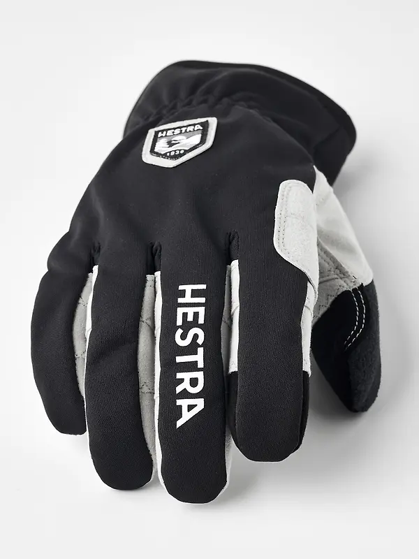Hestra Windbreaker Ergo Grip Touring 5 Finger Gloves - Black Image 3