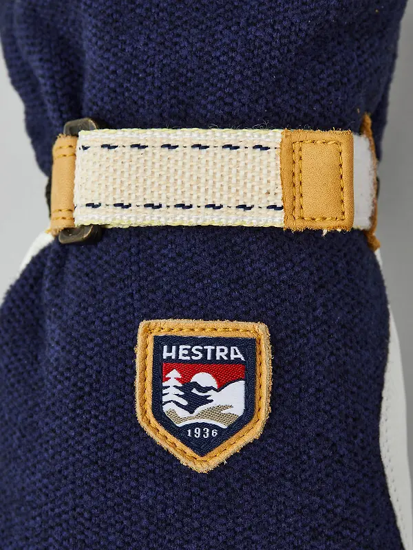 Hestra Windbreaker Tour 5 Finger Gloves - Navy Image 4