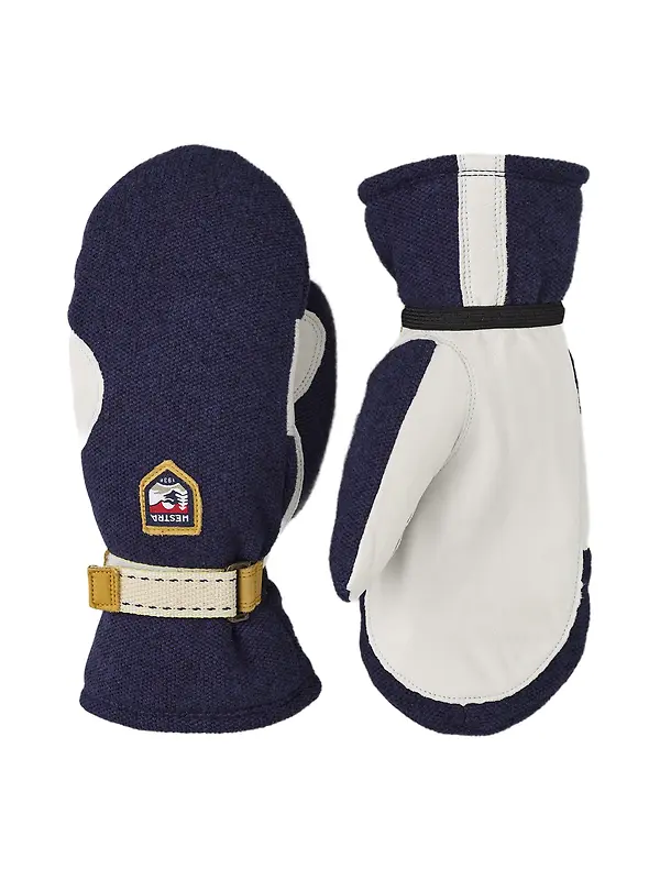 Hestra Windbreaker Tour Mittens - Navy Image 1