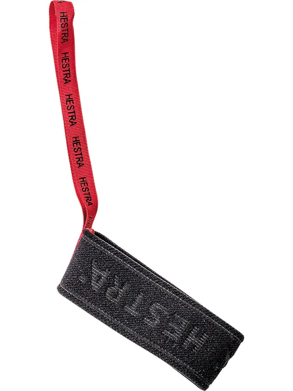 Hestra Women's 90/35 mm Size 5-9 Handcuffs - Black/Red Image 2