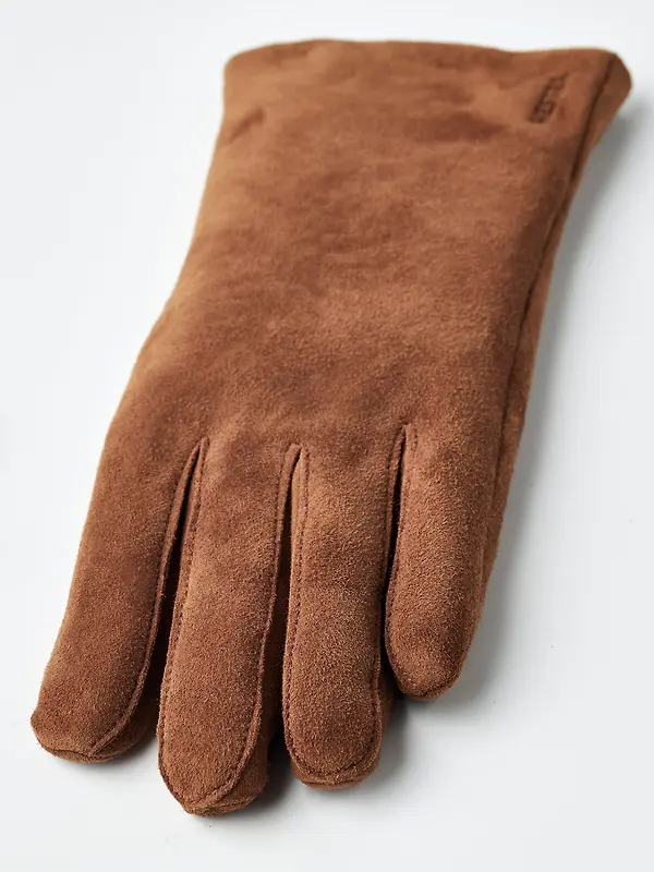 Hestra Women's Elisabeth Suede Gloves - Whiskey Image 3