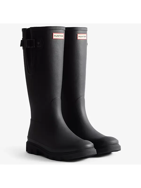 Hunter Unisex Downpour Adjustable Boots - Black Image 2