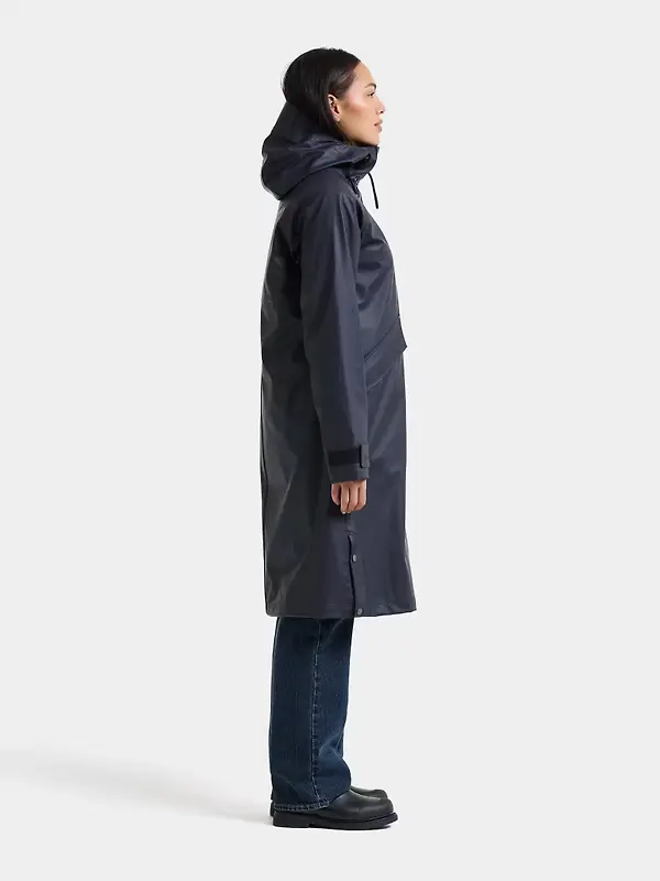 Didriksons Women's Melinda Waterproof Parka - Dark Night Blue Image 6
