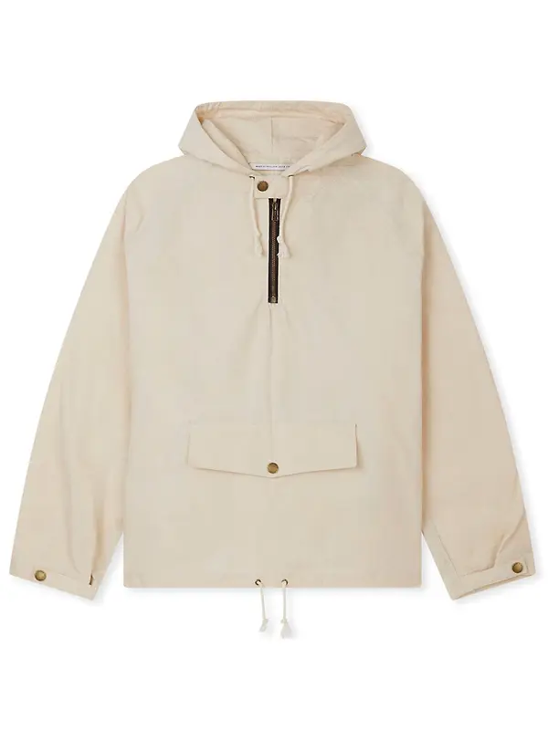 Peregrine Men's Made In England Holkham Cagoule - Off-White Image 1