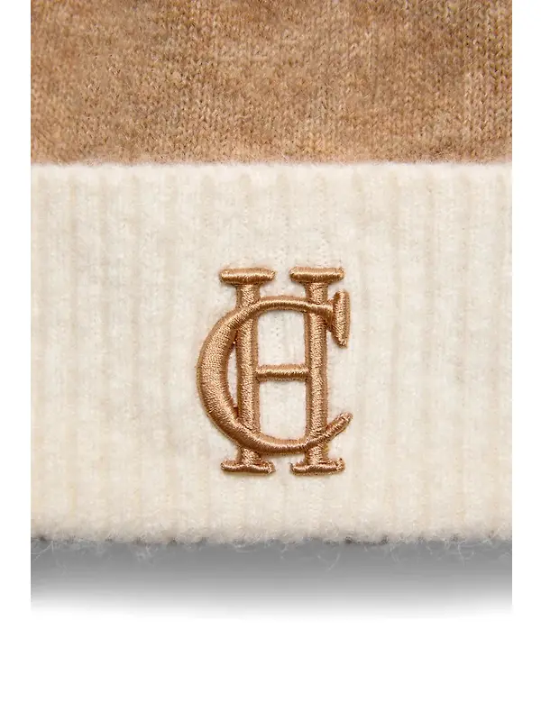 Holland Cooper Women's Chelsea Bobble Hat - Camel Image 4