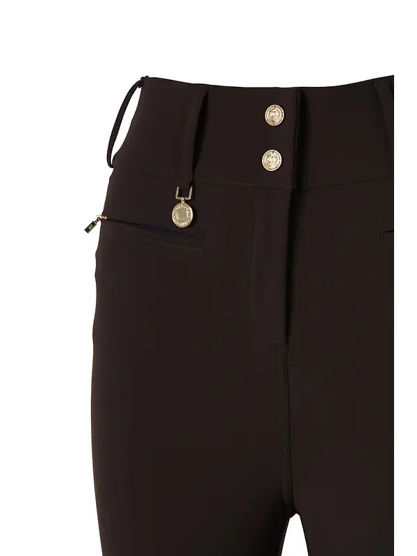 Holland Cooper Women's Contour Trousers - Chocolate Image 7