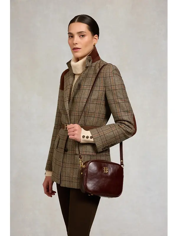 Holland Cooper Women's Country Camera Bag - Chestnut Leather Image 3