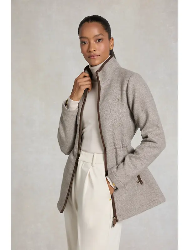 Holland Cooper Women's Hillford Country Jacket - Sahara Twill Image 3